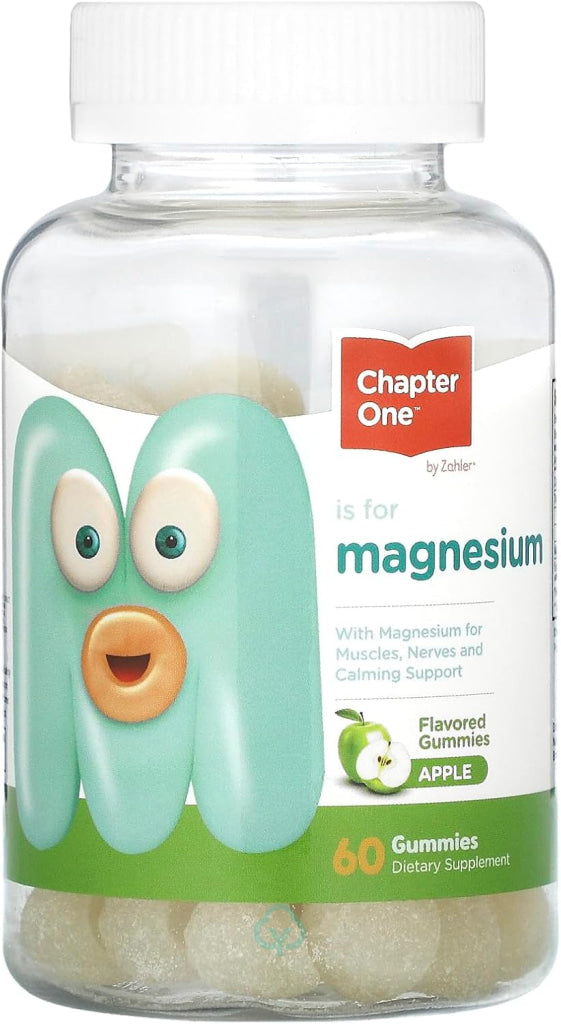Chapter One Magnesium Gummies Apple Flavor 60 Count