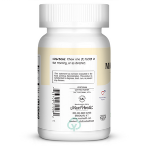 Maxi Health Chewable B12 5000 60 Chews Abundant Energy