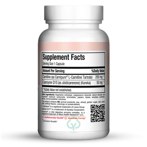 Maxi Health Co Q Carnitine Complex 60 Caps Heart