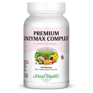 Maxi Health Premium Enzymax Complex 120 Caps Digestion & Absorption