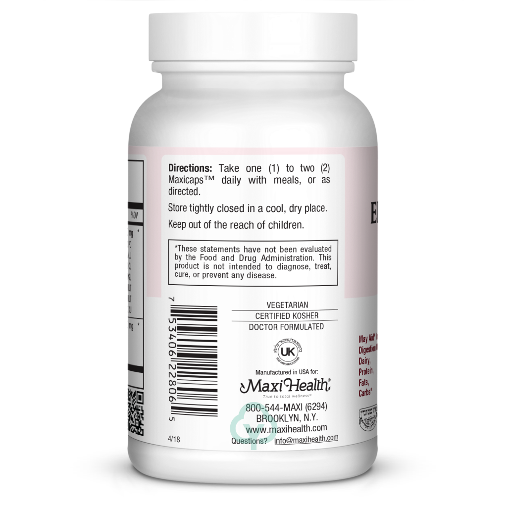 Maxi Health Premium Enzymax Complex Digestion & Absorption
