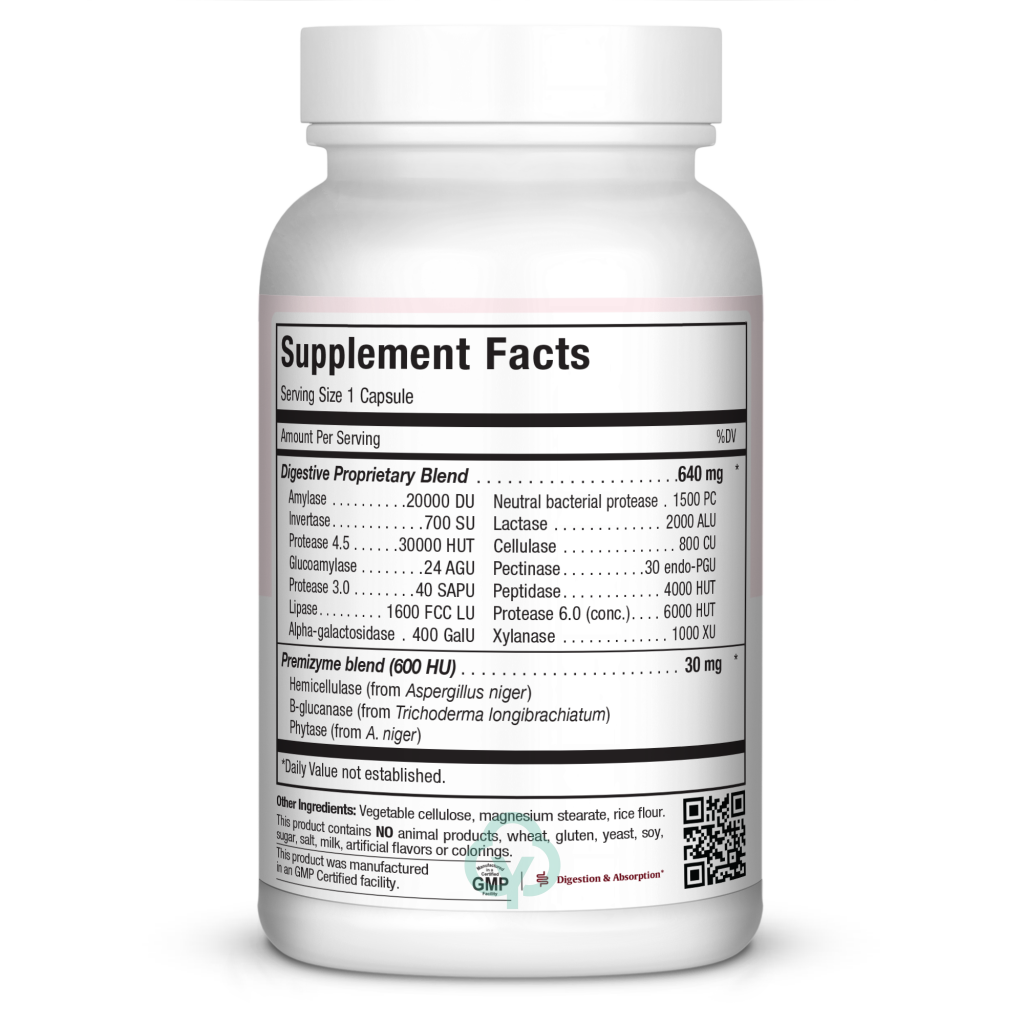 Maxi Health Premium Enzymax Complex Digestion & Absorption