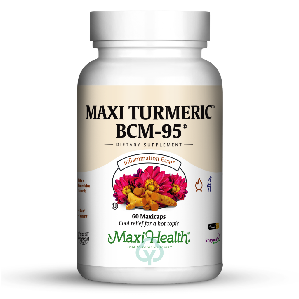Maxi Health Turmeric Bcm 95 60 Caps Inflammation Ease