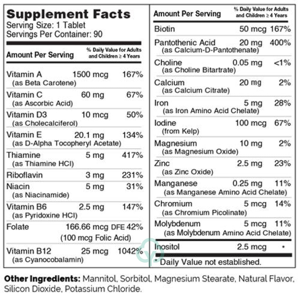 Zahler Junior Multi Vitamins