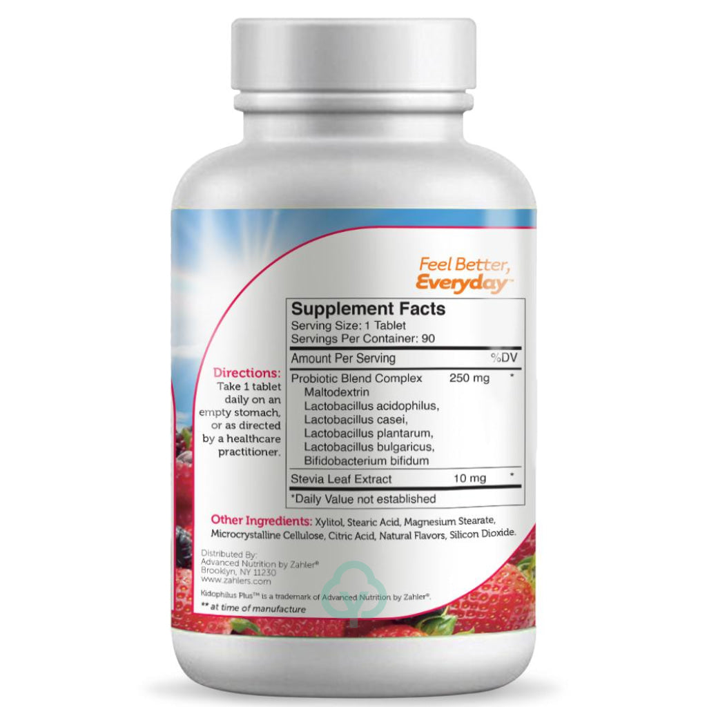 Zahler Kidophilus Plus Probiotic