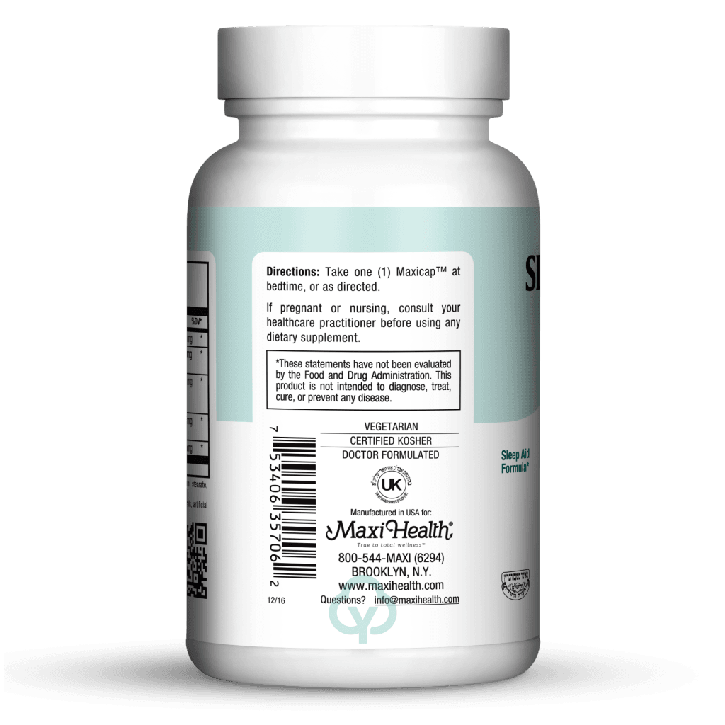 Maxi Health Sleep O Max 60 Caps Improves