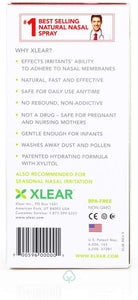 Xlear Nasal Spray For Sinus Relief 1.5 Fl Oz Spray