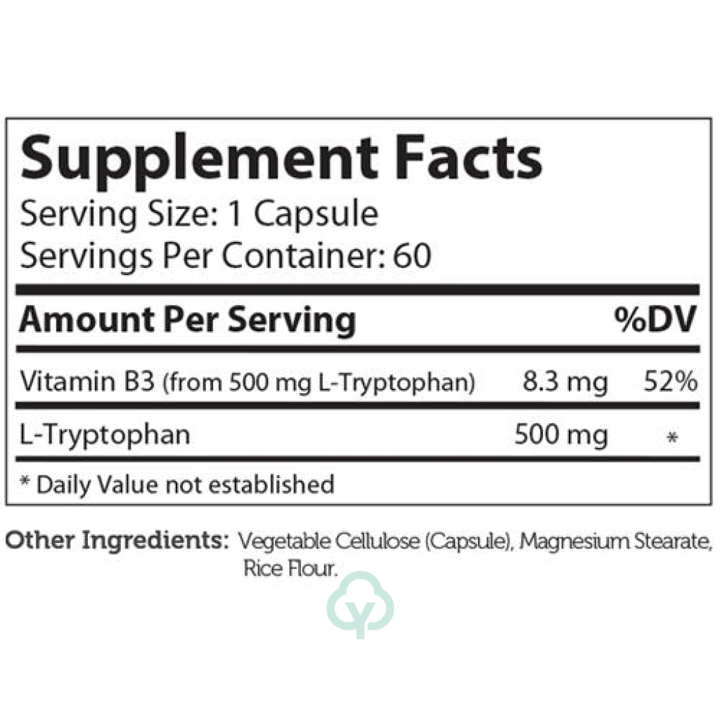 Zahler L-Tryptophan (60) Capsules Mind And Spirit